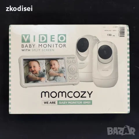 Бебефон с 2бр. камера MOMCOZY - BM01, снимка 1 - Други - 47092336