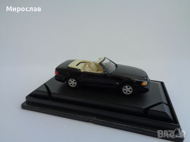  SCHUCO 1:87 H0 MERCEDES BENZ SL 600 КОЛИЧКА МОДЕЛ , снимка 4 - Колекции - 46218679