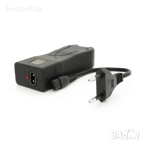 Мощен мини електрошок кучегон за кучета самозащита LED фенер самоотбрана охрана защита акумулаторен, снимка 6 - Оборудване и аксесоари за оръжия - 53090665