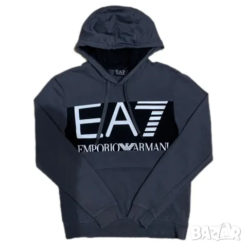 Оригинално мъжко горнище EA7 Emporio Armani | S размер, снимка 1 - Суичъри - 47948472