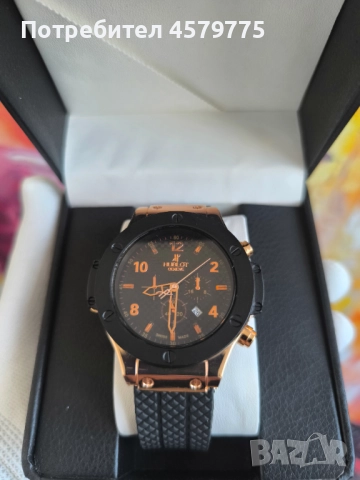HUBLOT - Мъжки часовник , снимка 3 - Мъжки - 51638331