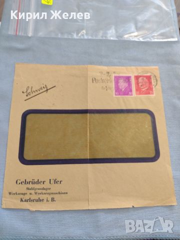 Два стари пощенски пликове с марки и печати Германия за КОЛЕКЦИЯ ДЕКОРАЦИЯ 45920, снимка 11 - Филателия - 46257752