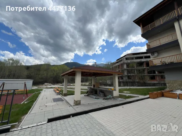 СТУДИО С ВЕРАНДА И ПАНОРАМНА ГЛЕДКА КЪМ ПИРИН В ЖИЛИЩНА СГРАДА "ПАРК ЛЕНД", ГР. БАНСКО