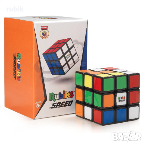 Оригинален куб на Рубик за скоростно нареждане 3x3x3 Rubik's Magnetic Speed Cube, снимка 4 - Игри и пъзели - 44996866