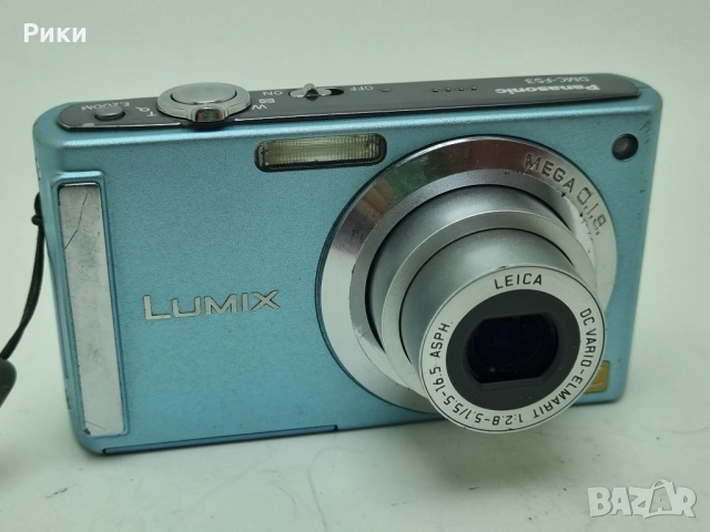 Panasonic LUMIX DMC-FS3 Digital Camera Sky Blue, снимка 4 - Фотоапарати - 53804322