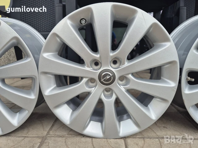 Оригинални Джанти Опел Астра J GTC/Insingniq-17 цола/5×115, снимка 7 - Гуми и джанти - 51179410