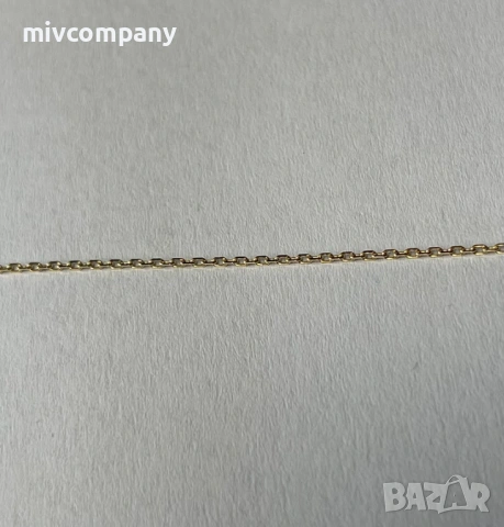 Златен синджир 1.20гр.41см., снимка 3 - Колиета, медальони, синджири - 53538771