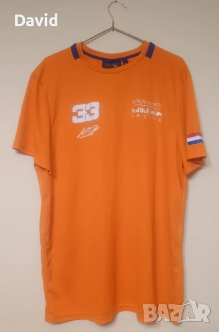 F1 фланелка Red Bull x Max Verstappen Официален продукт