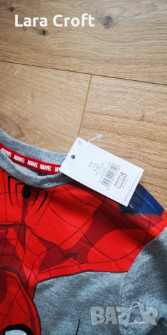 George блузка Marvel Spiderman 5-6 г., снимка 4 - Детски Блузи и туники - 52315313