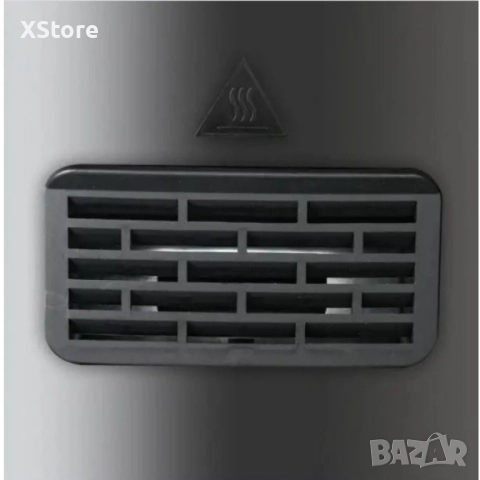 Фритюрник с горещ въздух Lexical Airfryer LAF-3004 , 8L, 1800W, инокс, снимка 5 - Фритюрници - 52430720