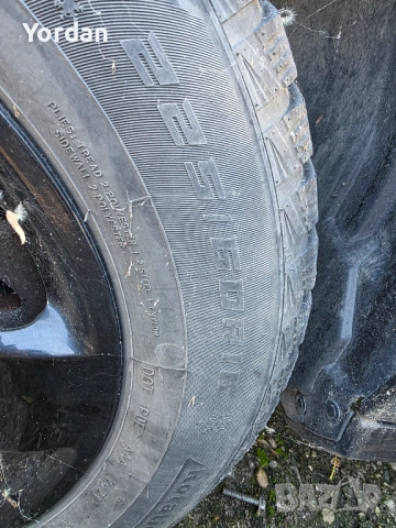 Лети Джанти "16" Мерцедес Зимни гуми 225/60/16, снимка 4 - Гуми и джанти - 52435039