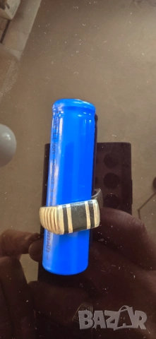 Сребърен пръстен , снимка 2 - Пръстени - 52070747