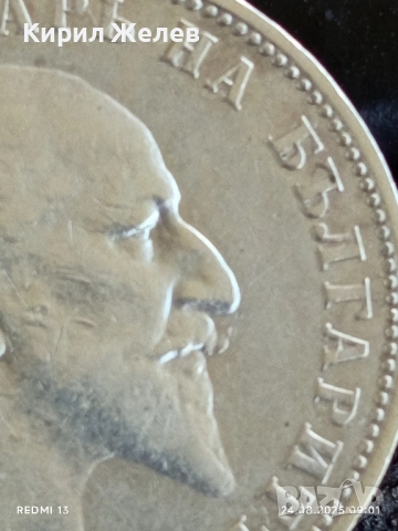 Сребърна монета 1 лев 1910г. Княжество България Княз Фердинанд първи за КОЛЕКЦИЯ 26315, снимка 12 - Нумизматика и бонистика - 51470037