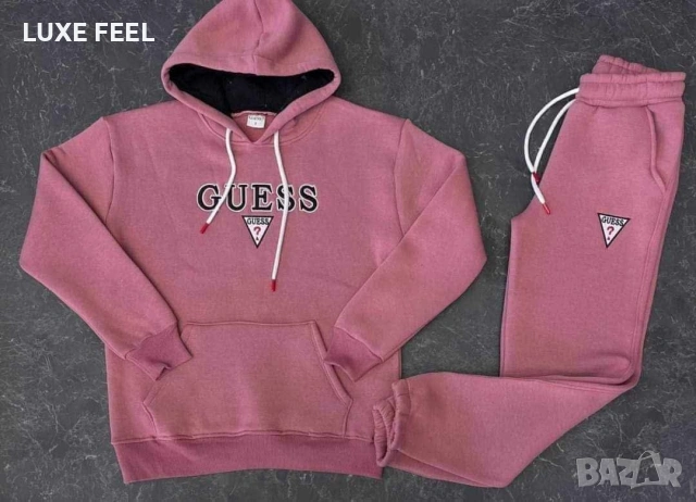 Guess ⚜️Ватиран Комплект- лого Бродирано , снимка 2 - Спортни екипи - 53135131