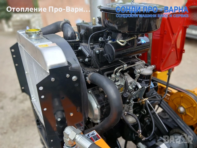 Нова Професионална Самоходна Сондажна машина Track-SuperPro180CN "Air" (v.35) до 180 метра /сонда за, снимка 6 - Други машини и части - 53202521