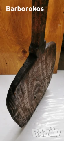 Стара дървена лопата за хляб, снимка 2 - Антикварни и старинни предмети - 51237974