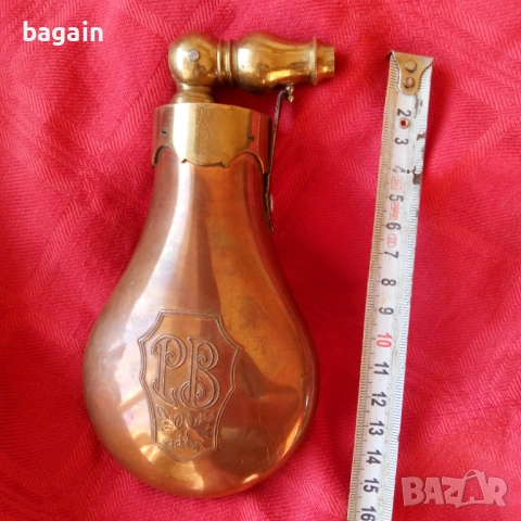 Рядка барутница., снимка 4 - Антикварни и старинни предмети - 52813522