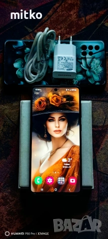 SAMSUNG GALAXY A71-Перфектно състояние.Пълен комплект , снимка 3 - Samsung - 54045362