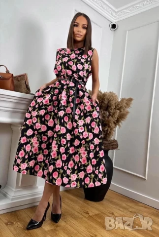 флорални рокли , снимка 6 - Рокли - 50871979