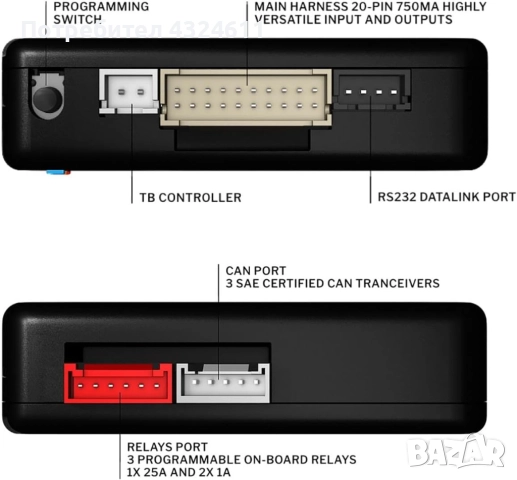 Система за дистанционно палене, Fortin EVO-FORT1, за автомобили Ford с IKT метален ключ, снимка 2 - Аксесоари и консумативи - 51725649