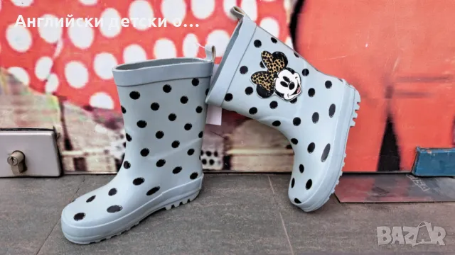 Английски детски гумени ботуши-Н&M, снимка 3 - Детски боти и ботуши - 49769557