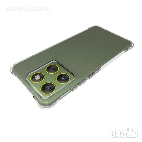 WANLONFENG Удароустойчив TPU Калъф за Motorola Edge 70 5G- Airbag технология, вкл. 2 бр Стъкло за Ек, снимка 5 - Калъфи, кейсове - 52411489