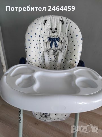 Бебешко столче за хранене, снимка 7 - Столчета за хранене - 45747111