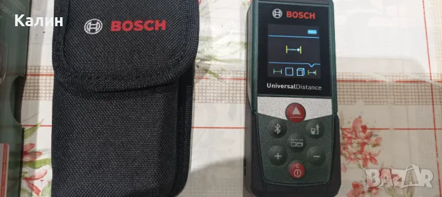 BOSCH UNIVERSAL DISTANCE 40 C - лазерна рулетка, снимка 4 - Други инструменти - 48084473