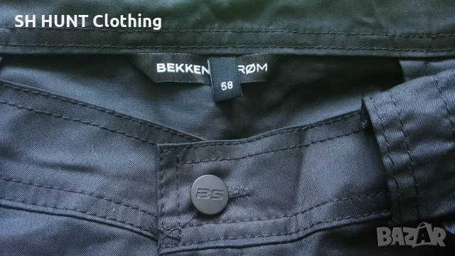 Bekken & Strom GJOVIK Stretch Work Bukse размер 56 / XXL работен панталон W4-416, снимка 15 - Панталони - 52025745