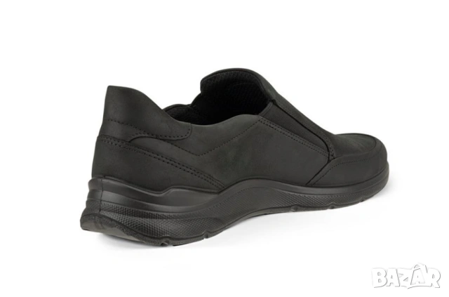 ECCO Irving номер 44 обувки без връзки от набук, снимка 5 - Спортно елегантни обувки - 53803823