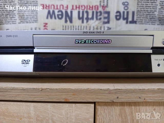 Panasonic DVD Recorder DMR-E50, снимка 2 - Плейъри, домашно кино, прожектори - 54165056