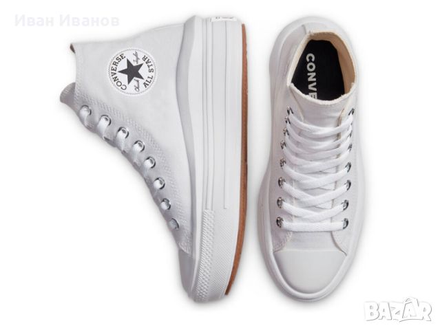 CONVERSE CHUCK TAYLOR ALL STAR MOVE HIGH TOP номер 37-37,5  кецове/ маратонки , снимка 4 - Маратонки - 46204637