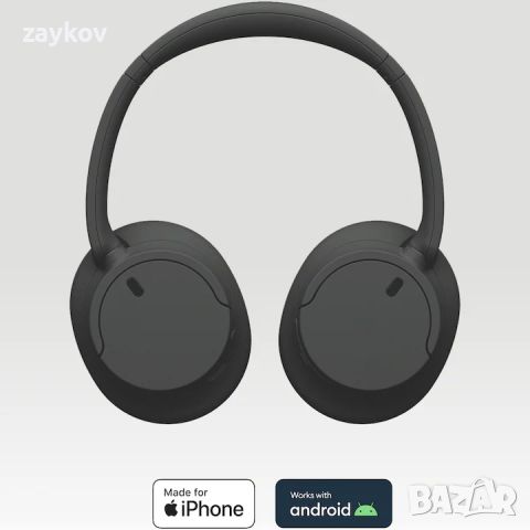 Безжични слушалки Sony - WH-CH720, ANC, черни, снимка 2 - Слушалки и портативни колонки - 46118159