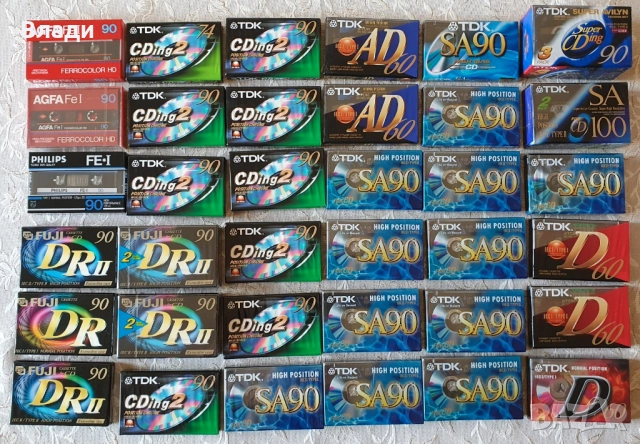 Нови аудио касети TDK MA-R, Sony, BASF, Fuji, Maxell, Philips, снимка 13 - Аудио касети - 51798632