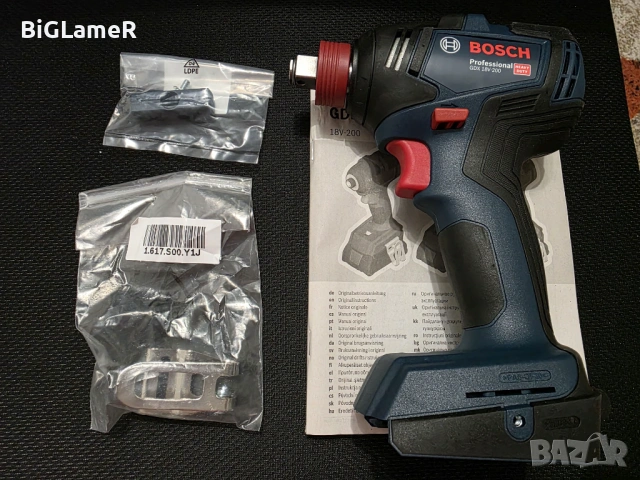 BOSCH GDX 18V-200 Heavy Duty - гайковерт, 1/2" + 1/4", нов с гаранция.