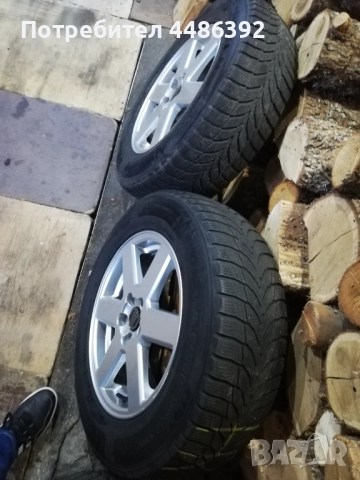 Джанти -17 цола със зимни гуми 235/65/17-5Х108, снимка 2 - Гуми и джанти - 52534311