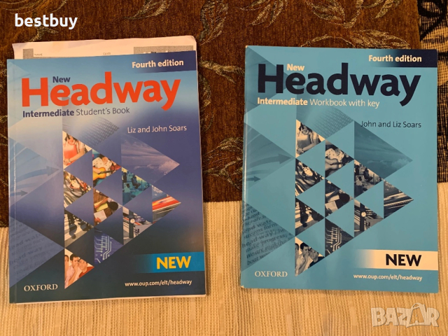 Два комплекта учебник с помагало по английски