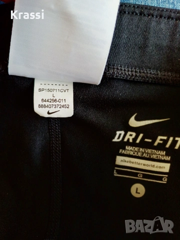 Nike мъжки черен клин Л, снимка 6 - Спортни дрехи, екипи - 53659305