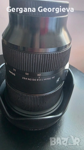 Sigma 24-70mm f/2.8 DG DN Art – Sony E (професионален zoom), снимка 3 - Обективи и филтри - 54164138