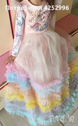 Официална детска рокля 