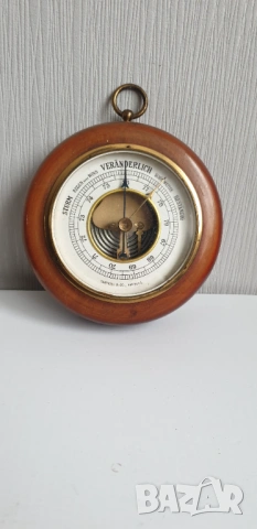 Стар немски барометър, снимка 7 - Антикварни и старинни предмети - 53937703