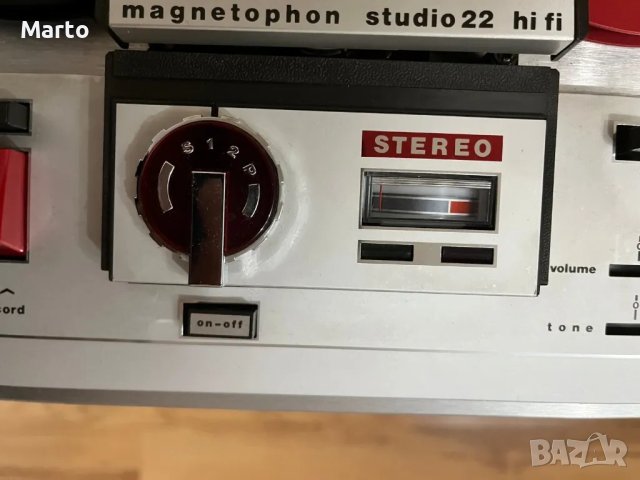 Telefunken studio 22 hi fi магнитофон, снимка 8 - Ресийвъри, усилватели, смесителни пултове - 49637938