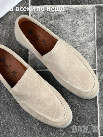 Loro Piana Дамски Бежови Ежедневни Обувки Естествена Кожа🥿Дамски Мокасини Лоро Пиана Код E553, снимка 4 - Дамски ежедневни обувки - 50824614