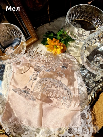 Кристални чаши , снимка 5 - Чаши - 52255889