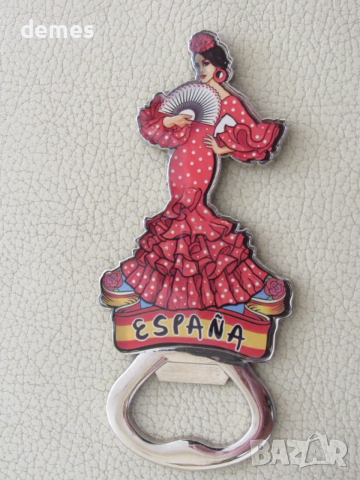 Метален магнит-отварачка от Испания