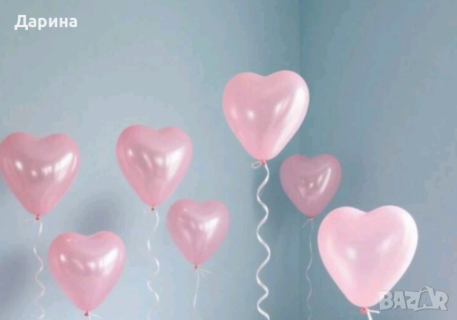 Парти сет балони СЪРЦА, снимка 5 - Други - 48855840