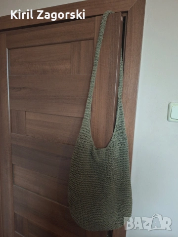 Дамска плетена чанта 