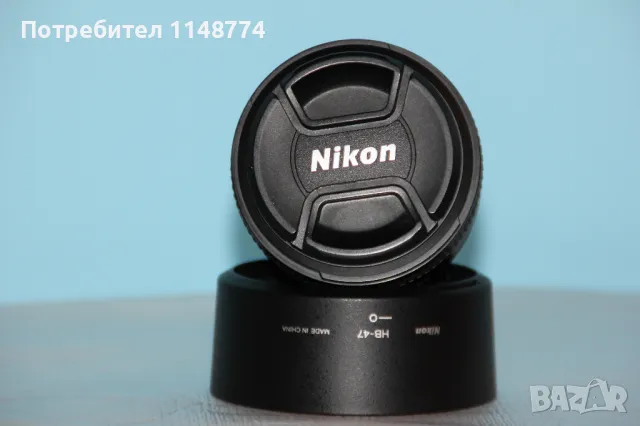 Обектив Nikkor AF-S 50mm f/1.8G, снимка 3 - Обективи и филтри - 46867169