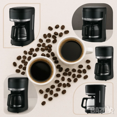 Кафемашина Midea MA-D1502W2ME – Ароматно кафе у дома без усилие, снимка 4 - Друга електроника - 51857991