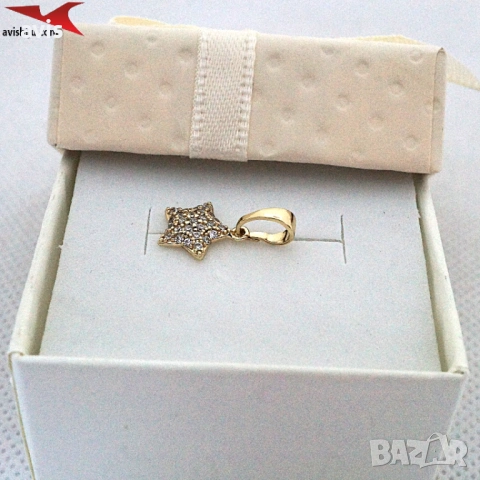 Висулка с 14К златно покритие 244725, снимка 2 - Колиета, медальони, синджири - 53437435